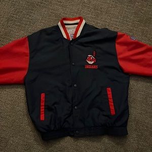 Vintage Indians Baseball Letterman’s Jacket